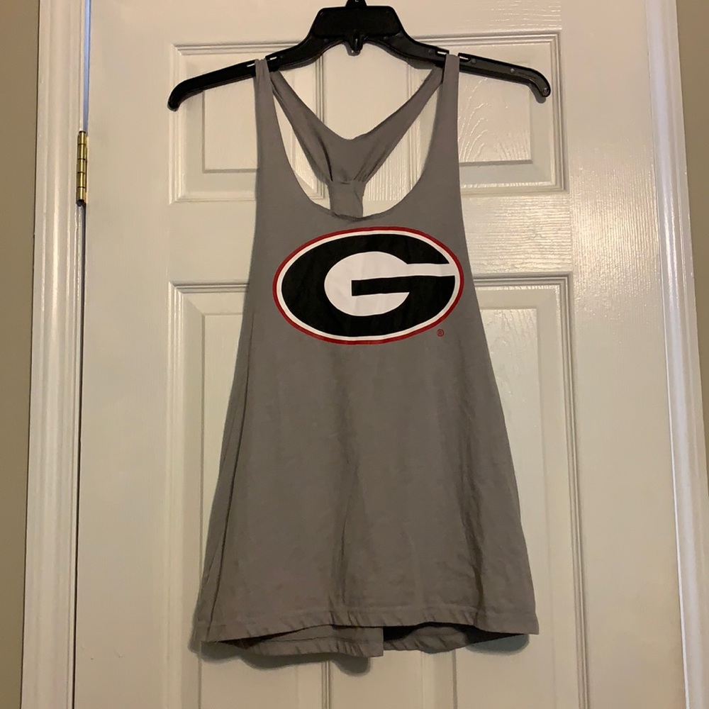 Colosseum Size Large Gray UGA Active Tank